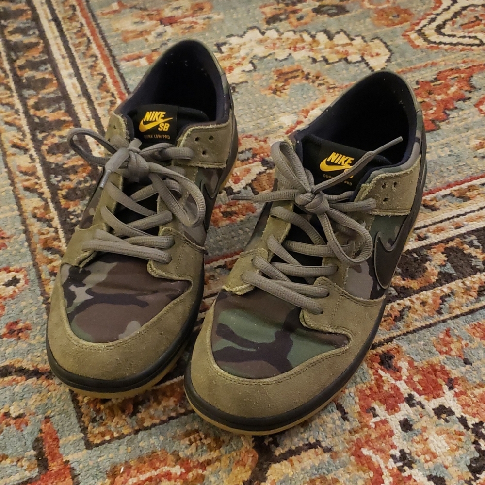 Nike SB Dunk Low Pro Camo